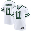 Zennovawear Jermaine Johnson II New York Jets Game Jersey - Legacy White