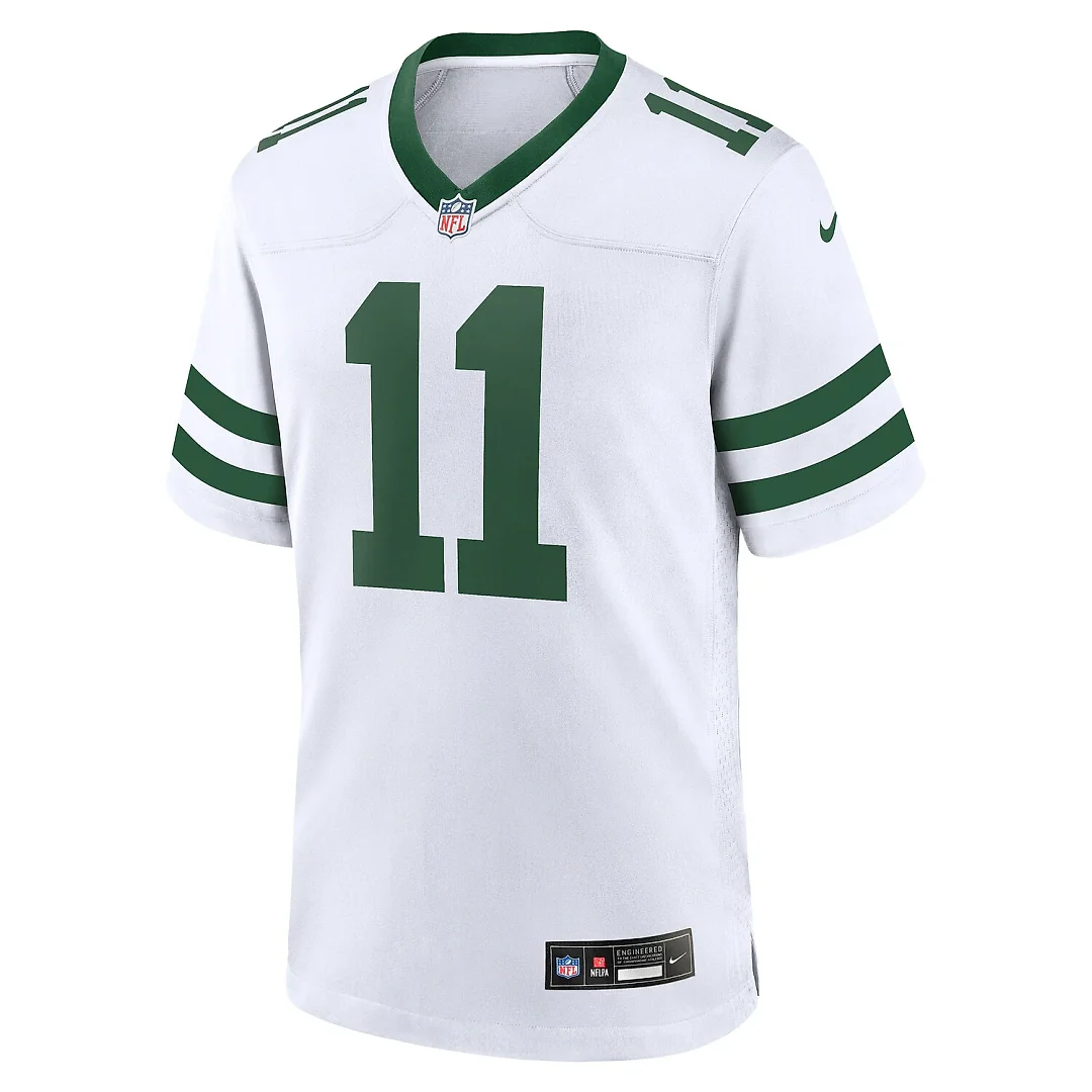Zennovawear Jermaine Johnson II New York Jets Game Jersey - Legacy White