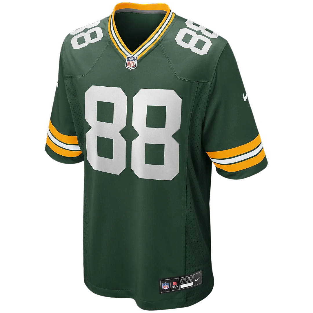 Zennovawear Jermichael Finley Green Bay Packers Game Retired Player Jersey - Green