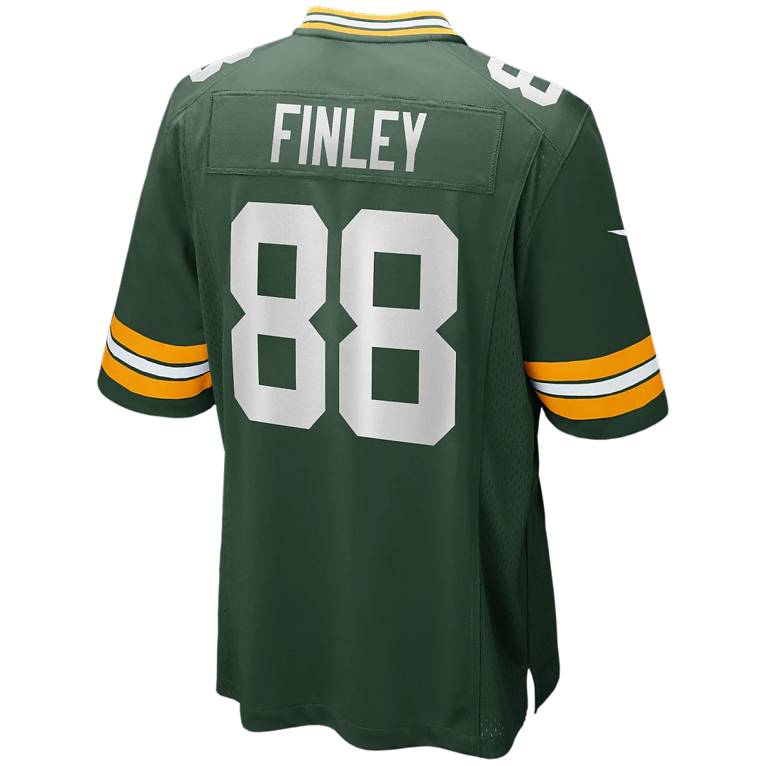 Zennovawear Jermichael Finley Green Bay Packers Game Retired Player Jersey - Green
