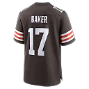 Zennovawear Jerome Baker Cleveland Browns Team Game Jersey - Brown