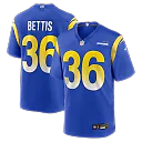 Zennovawear Jerome Bettis Los Angeles Rams Game Retired Player Jersey - Royal