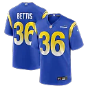 Zennovawear Jerome Bettis Los Angeles Rams Game Retired Player Jersey - Royal
