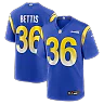 Zennovawear Jerome Bettis Los Angeles Rams Game Retired Player Jersey - Royal