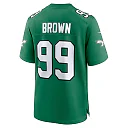 Zennovawear Jerome Brown Philadelphia Eagles Retired Player Alternate Game Jersey - Kelly Green