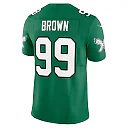 Zennovawear Jerome Brown Philadelphia Eagles Alternate Vapor FUSE. Limited Jersey - Kelly Green
