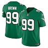 Zennovawear Jerome Brown Philadelphia Eagles Alternate Vapor FUSE. Limited Jersey - Kelly Green