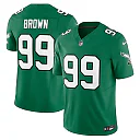 Zennovawear Jerome Brown Philadelphia Eagles Alternate Vapor FUSE. Limited Jersey - Kelly Green