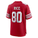 Zennovawear Jerry Rice San Francisco 49ers Retired Team Player Game Jersey - Scarlet