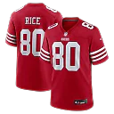 Zennovawear Jerry Rice San Francisco 49ers Retired Team Player Game Jersey - Scarlet