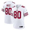 Zennovawear Jerry Rice San Francisco 49ers Retired Player Game Jersey - White