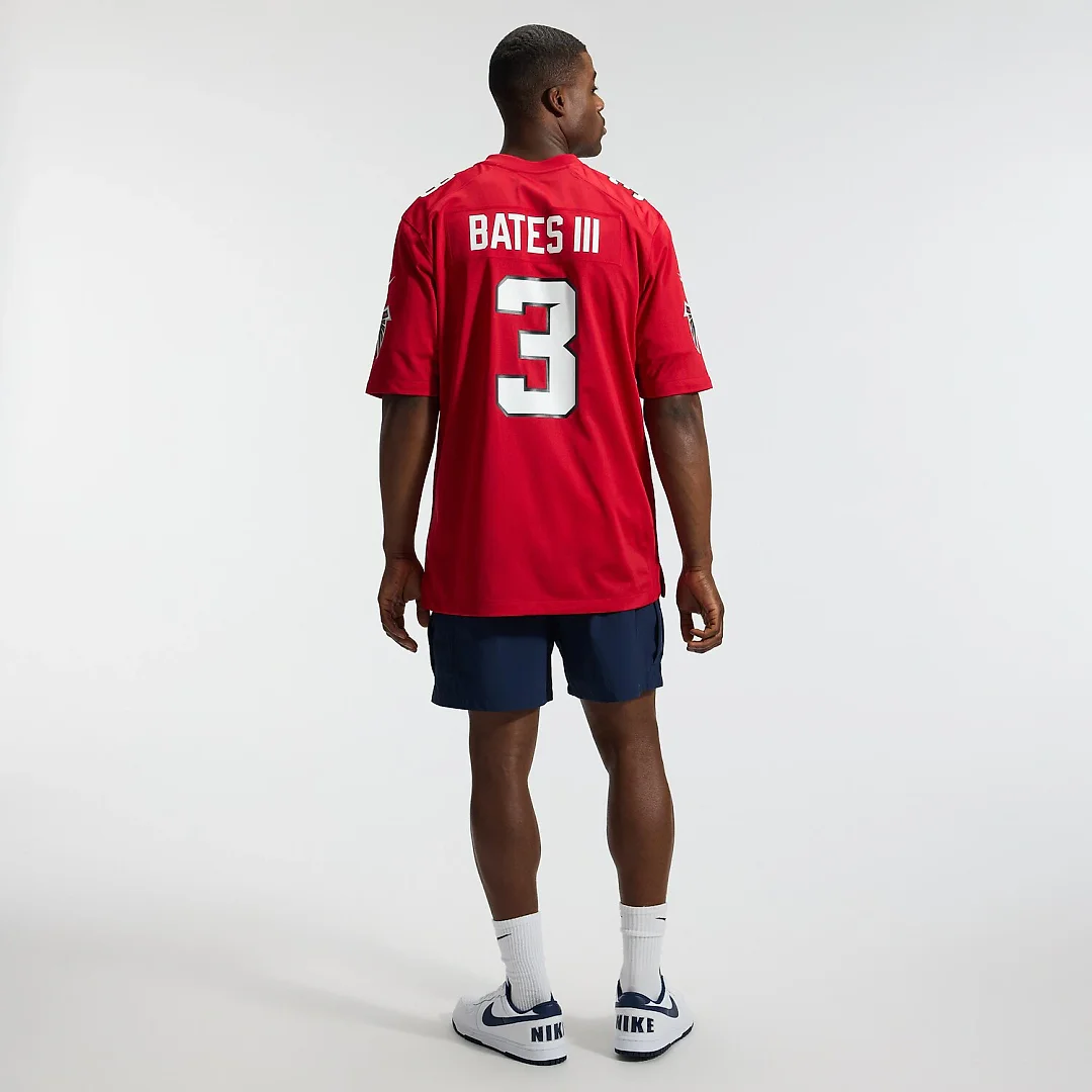 Zennovawear Jessie Bates III Atlanta Falcons Game Jersey - Red