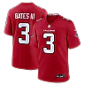 Zennovawear Jessie Bates III Atlanta Falcons Game Jersey - Red