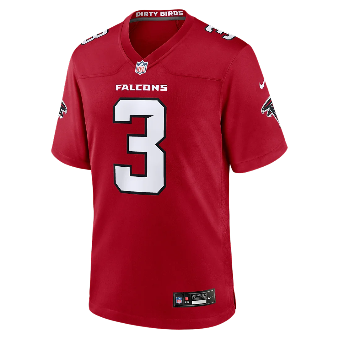 Zennovawear Jessie Bates III Atlanta Falcons Game Jersey - Red