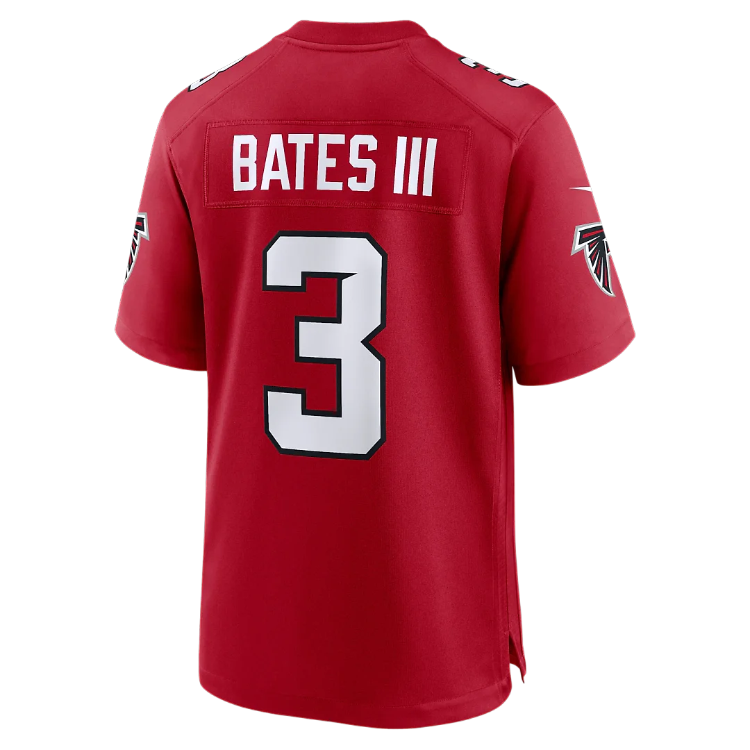 Zennovawear Jessie Bates III Atlanta Falcons Game Jersey - Red