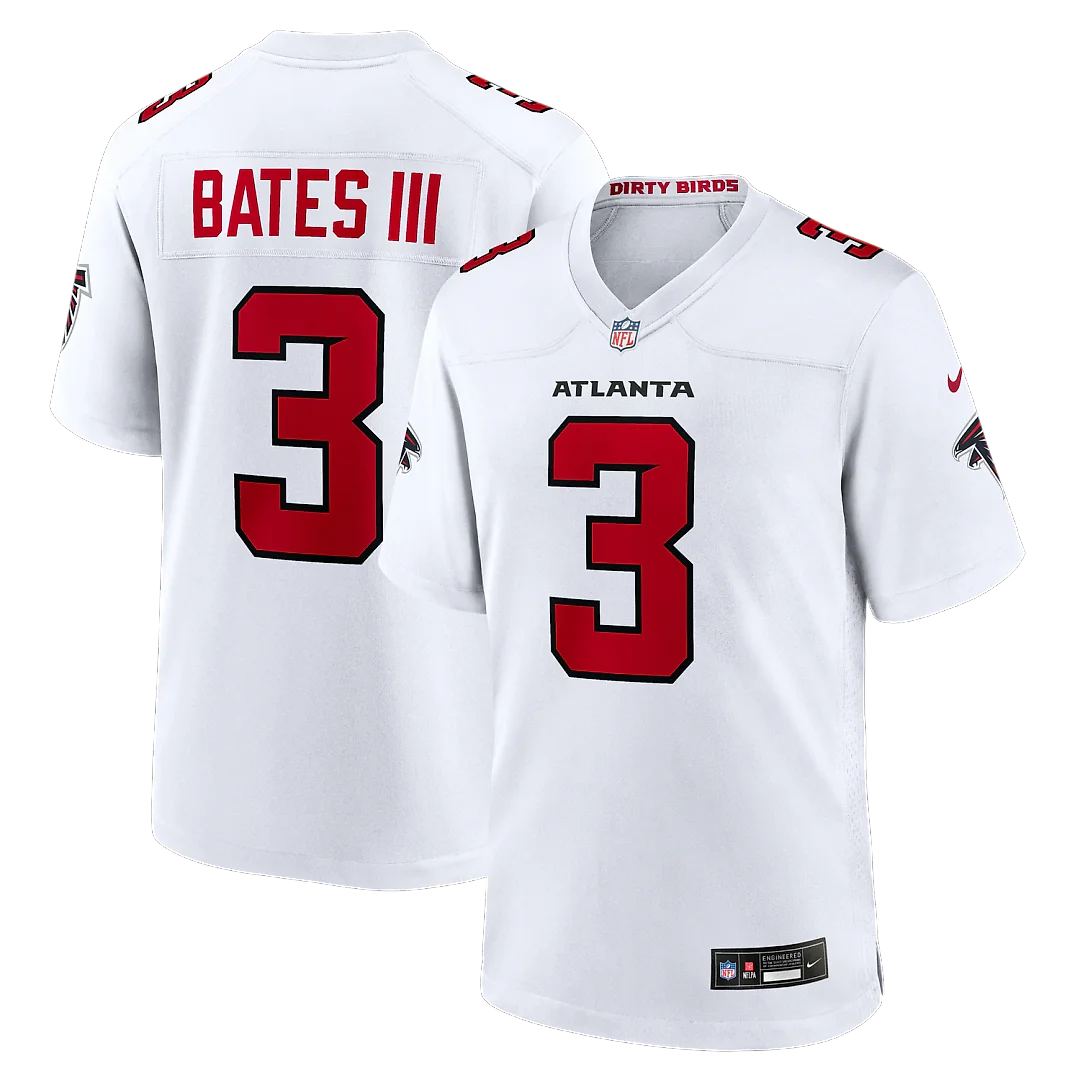Zennovawear Jessie Bates III Atlanta Falcons Game Jersey - White