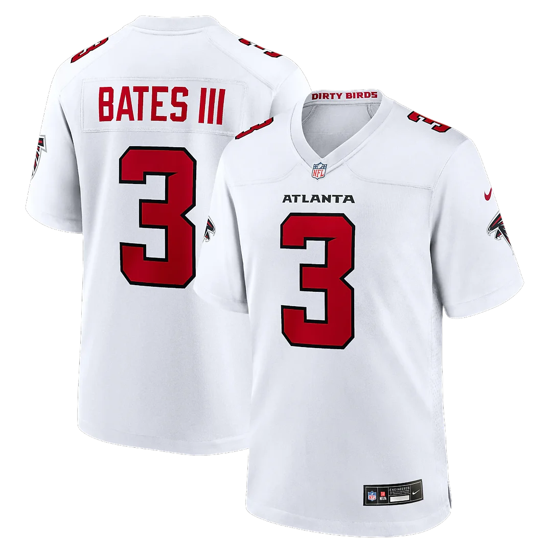 Zennovawear Jessie Bates III Atlanta Falcons Game Jersey - White