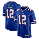Zennovawear Jim Kelly Buffalo Bills Game Retired Player Jersey - Royal