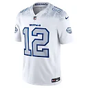 Zennovawear Jim Kelly Buffalo Bills 2025 Rivalries Collection Stitched Limited Jersey - White
