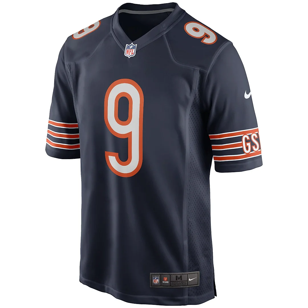 Zennovawear Jim McMahon Chicago Bears Game Retired Player Jersey - Navy