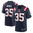 Zennovawear Jim Nance New England Patriots Retired Player Jersey - Navy