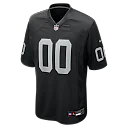 Zennovawear Jim Otto Las Vegas Raiders Game Retired Player Jersey - Black