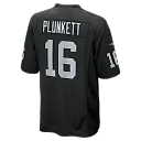 Zennovawear Jim Plunkett Las Vegas Raiders Game Retired Player Jersey - Black