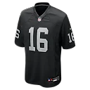 Zennovawear Jim Plunkett Las Vegas Raiders Game Retired Player Jersey - Black