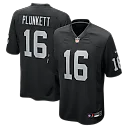 Zennovawear Jim Plunkett Las Vegas Raiders Game Retired Player Jersey - Black