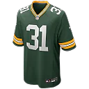 Zennovawear Jim Taylor Green Bay Packers Game Retired Player Jersey - Green