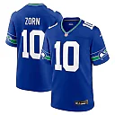 Zennovawear Jim Zorn Seattle Seahawks Retired Player Alternate Game Jersey - Royal