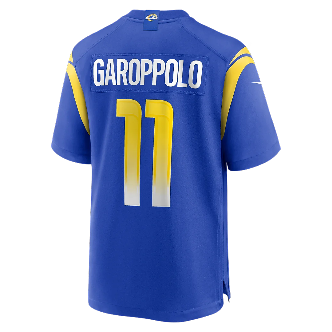 Zennovawear Jimmy Garoppolo Los Angeles Rams Game Jersey - Royal