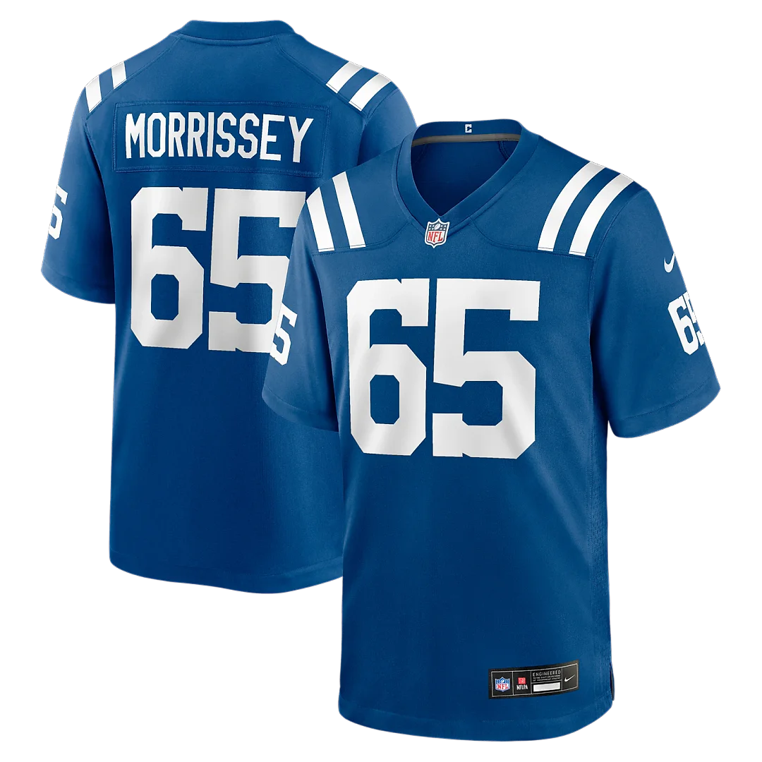 Zennovawear Jimmy Morrissey Indianapolis Colts Team Game Jersey - Royal