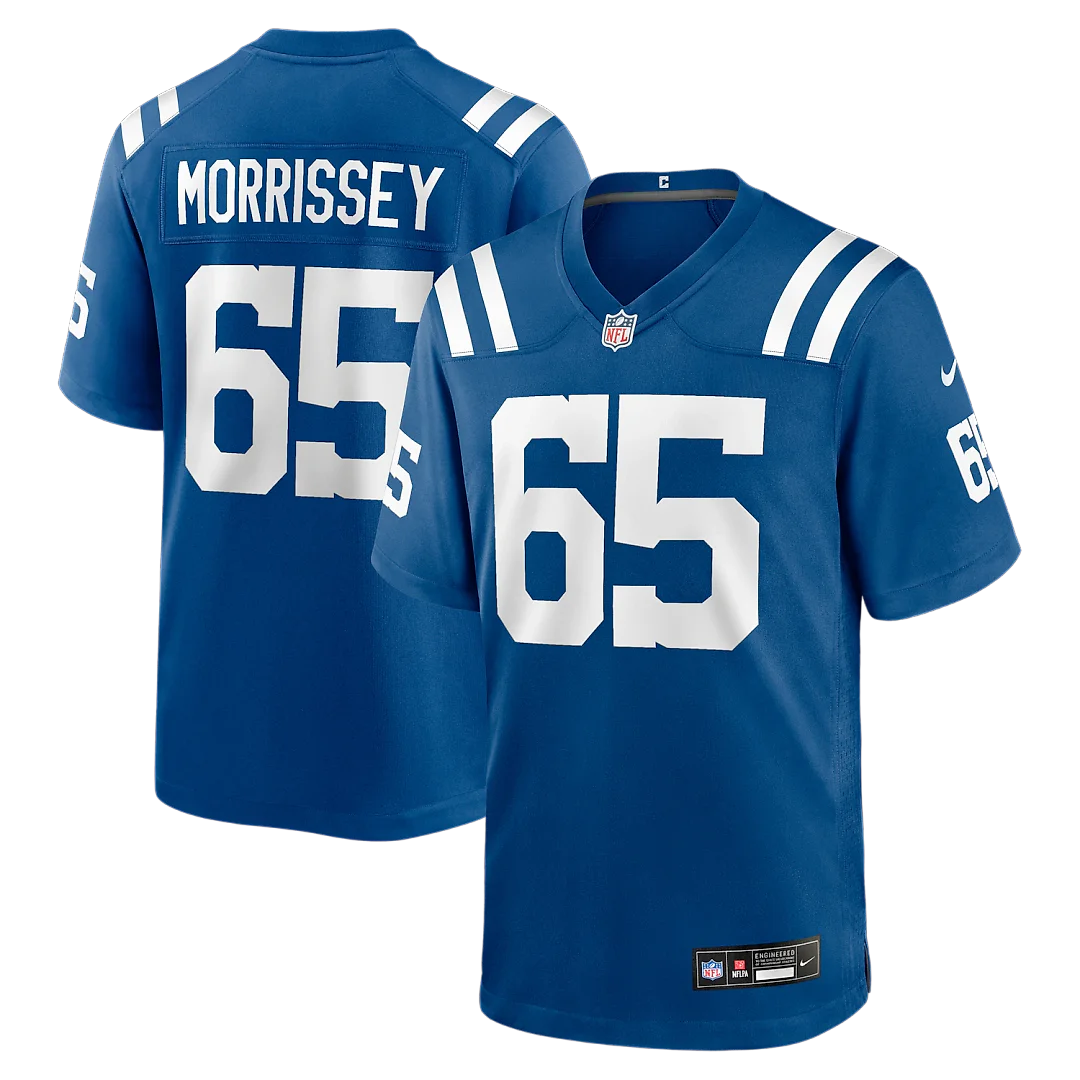 Zennovawear Jimmy Morrissey Indianapolis Colts Team Game Jersey - Royal