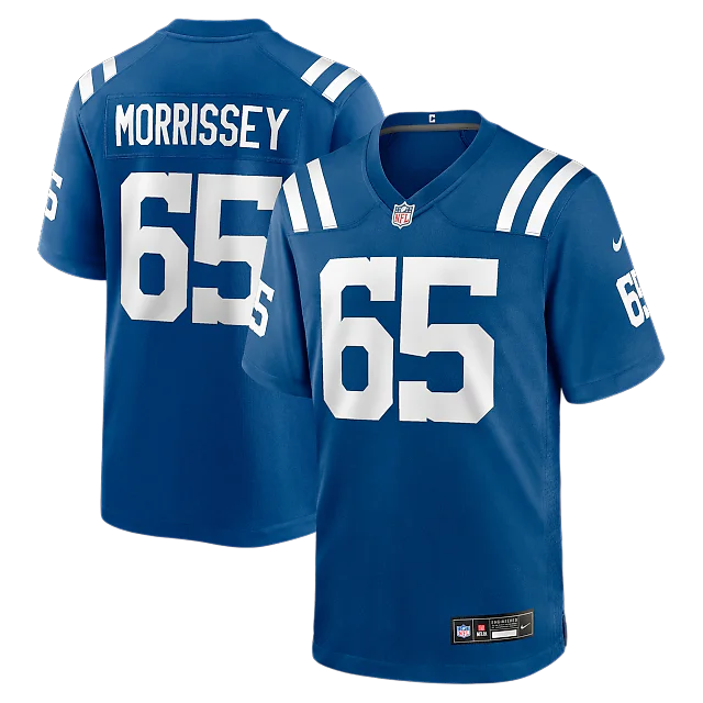 Zennovawear Jimmy Morrissey Indianapolis Colts Team Game Jersey - Royal