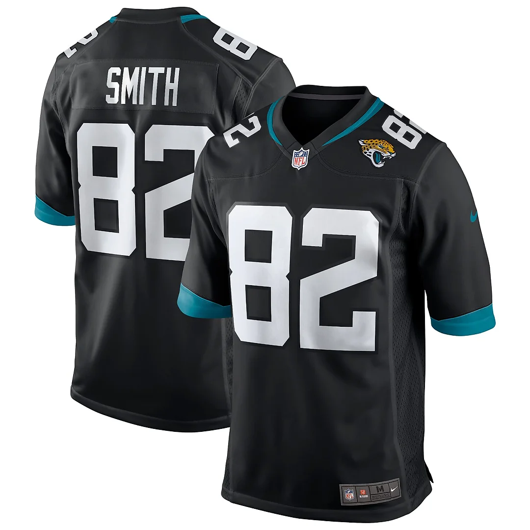 Zennovawear Jimmy Smith Jacksonville Jaguars Retired Player Alternate Game Jersey - Black