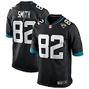 Zennovawear Jimmy Smith Jacksonville Jaguars Retired Player Alternate Game Jersey - Black