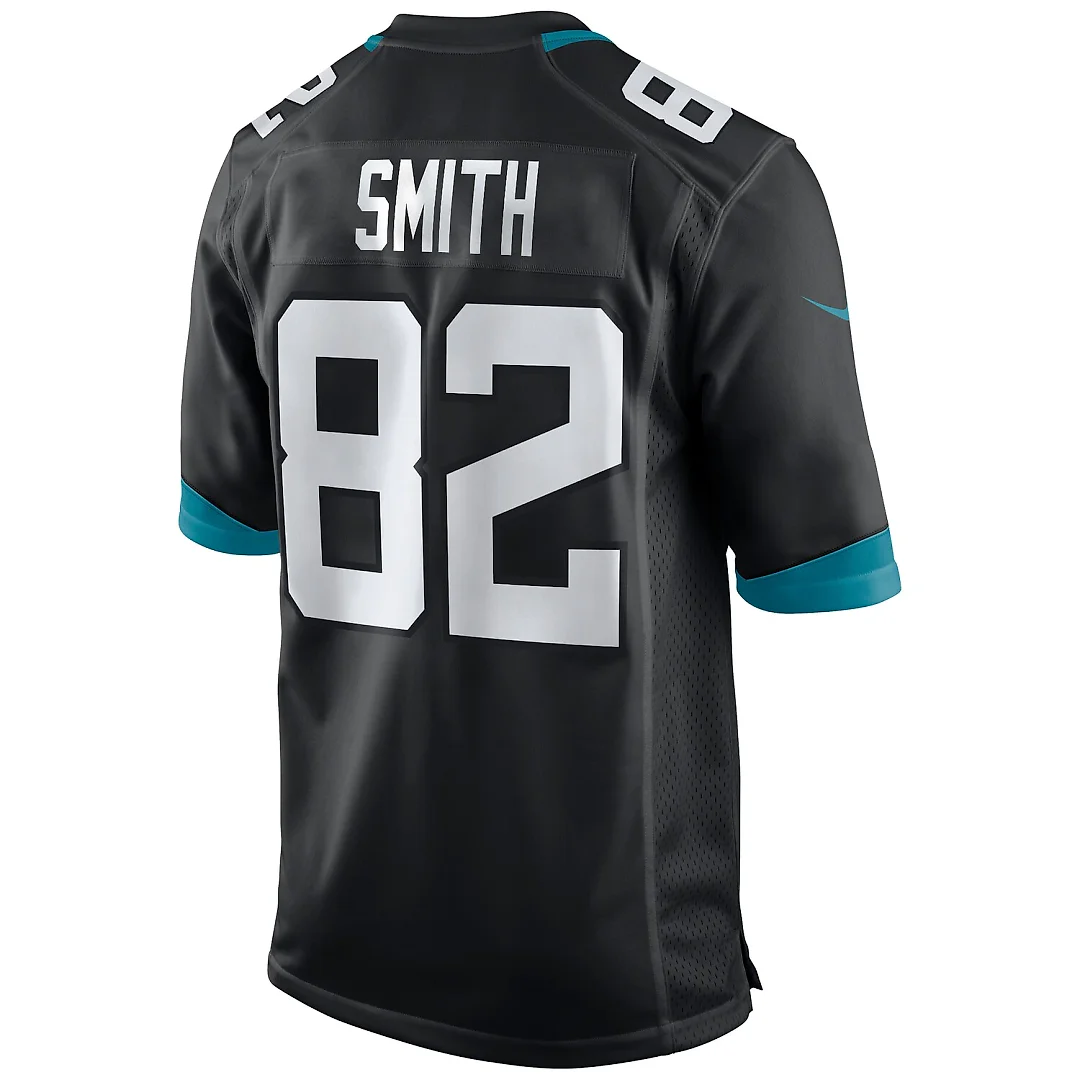 Zennovawear Jimmy Smith Jacksonville Jaguars Retired Player Alternate Game Jersey - Black