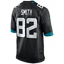 Zennovawear Jimmy Smith Jacksonville Jaguars Retired Player Alternate Game Jersey - Black
