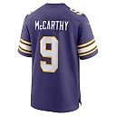 Zennovawear J.J. McCarthy Minnesota Vikings 2nd Alternate Player Game Jersey - Purple