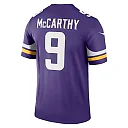 Zennovawear J.J. McCarthy Minnesota Vikings Legend Player Performance Top - Purple