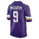 Zennovawear J.J. McCarthy Minnesota Vikings Player Game Jersey - Purple