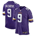 Zennovawear J.J. McCarthy Minnesota Vikings Player Game Jersey - Purple