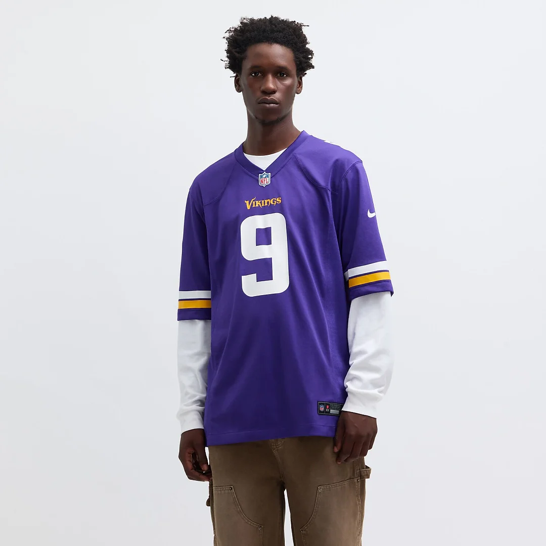 Zennovawear J.J. McCarthy Minnesota Vikings Player Game Jersey - Purple
