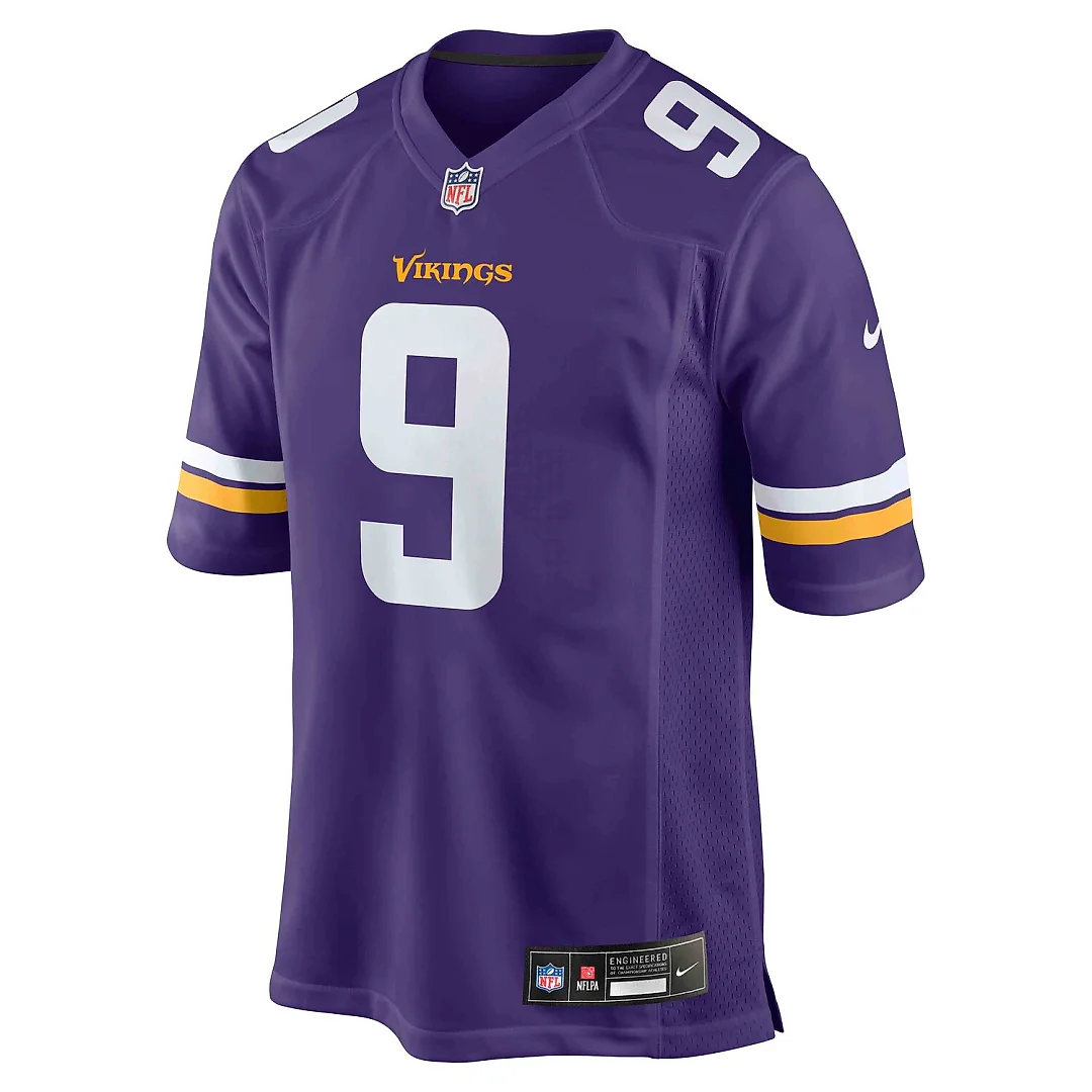 Zennovawear J.J. McCarthy Minnesota Vikings Player Game Jersey - Purple