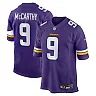 Zennovawear J.J. McCarthy Minnesota Vikings Player Game Jersey - Purple