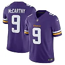 Zennovawear J.J. McCarthy Minnesota Vikings Vapor FUSE. Limited Jersey - Purple