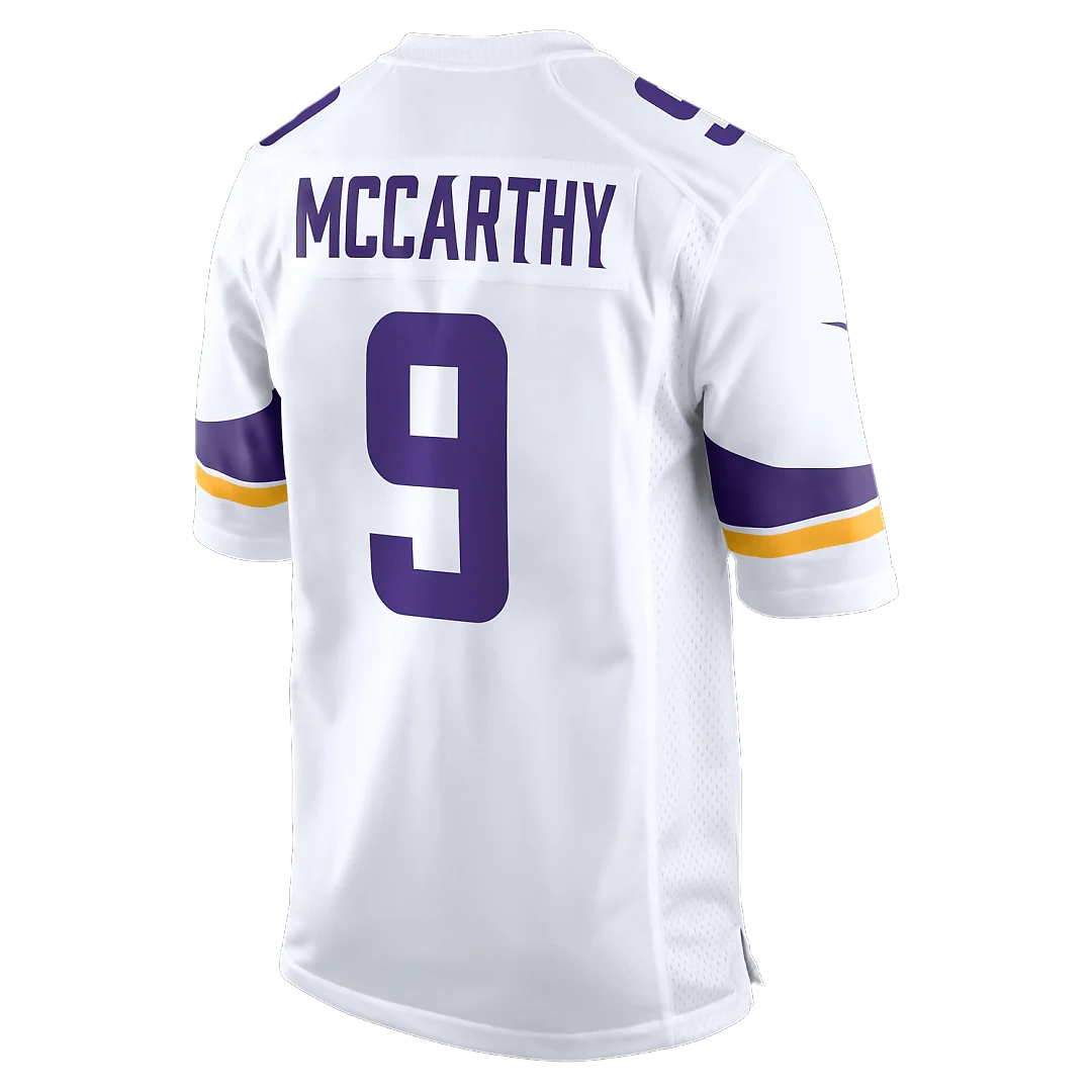 Zennovawear J.J. McCarthy Minnesota Vikings Game Jersey - White