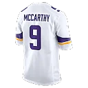 Zennovawear J.J. McCarthy Minnesota Vikings Game Jersey - White