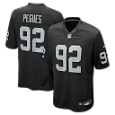 Zennovawear JJ Pegues Las Vegas Raiders Team Game Jersey - Black